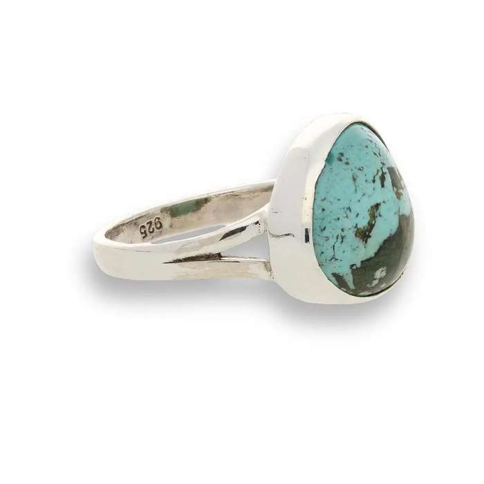 December Dream: Freeform Turquoise Ring
