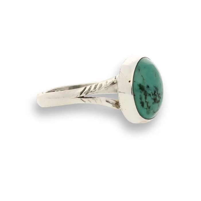 December Dream: Freeform Turquoise Ring