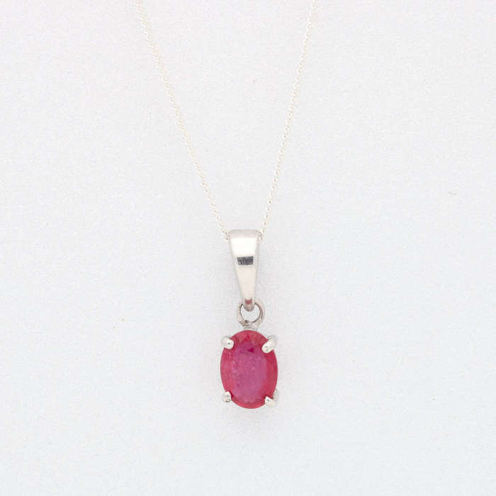 Natural Ruby Necklace