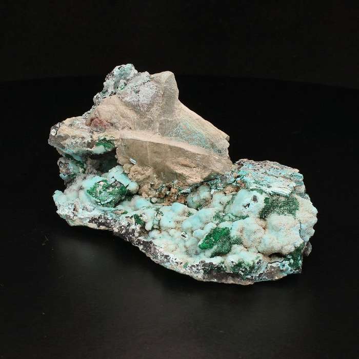 Malachite & Chrysocolla Quartz Beauty