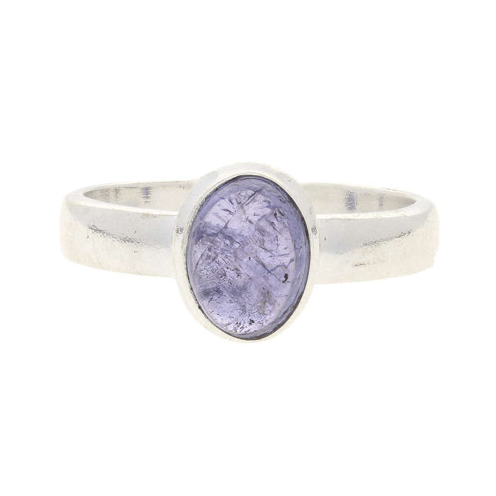 Whispering Beauty Tanzanite Silver Ring