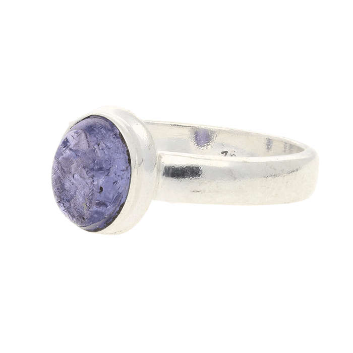 Whispering Beauty Tanzanite Silver Ring