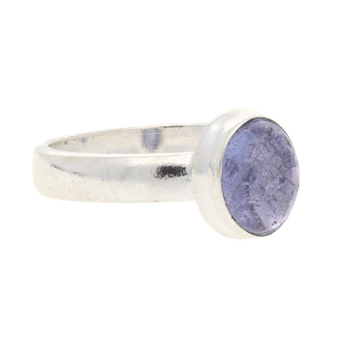 Whispering Beauty Tanzanite Silver Ring