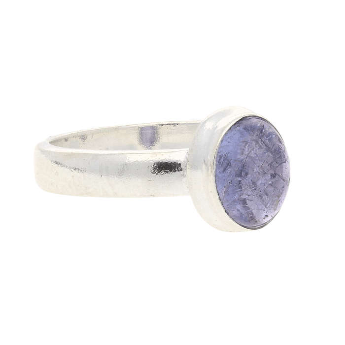Whispering Beauty Tanzanite Silver Ring