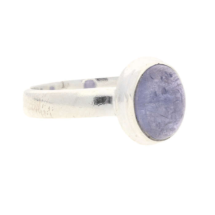 Whispering Beauty Tanzanite Silver Ring