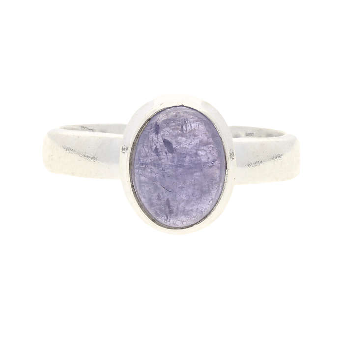Whispering Beauty Tanzanite Silver Ring