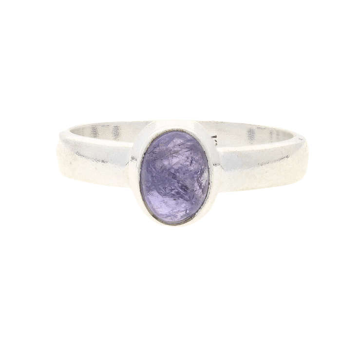 Whispering Beauty Tanzanite Silver Ring