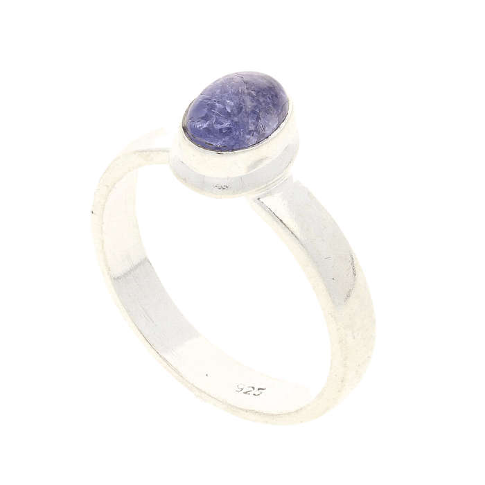 Whispering Beauty Tanzanite Silver Ring