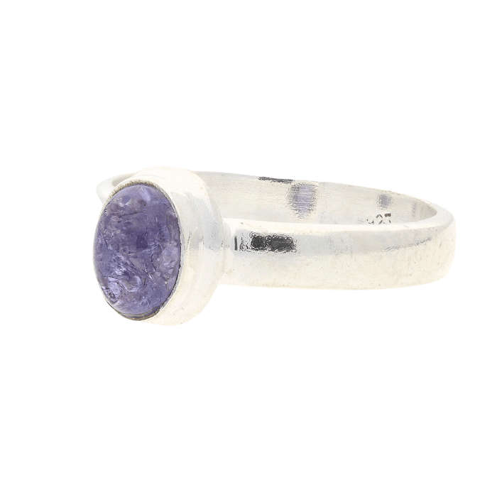 Whispering Beauty Tanzanite Silver Ring