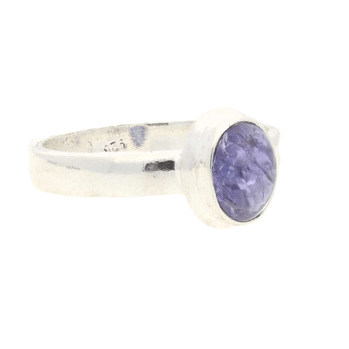 Whispering Beauty Tanzanite Silver Ring