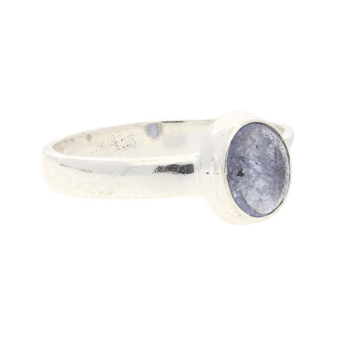Whispering Beauty Tanzanite Silver Ring