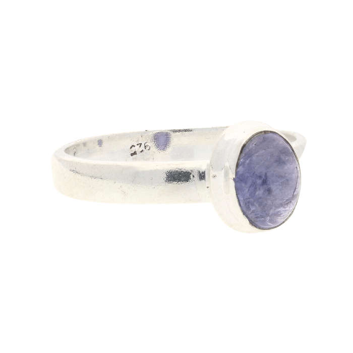Whispering Beauty Tanzanite Silver Ring