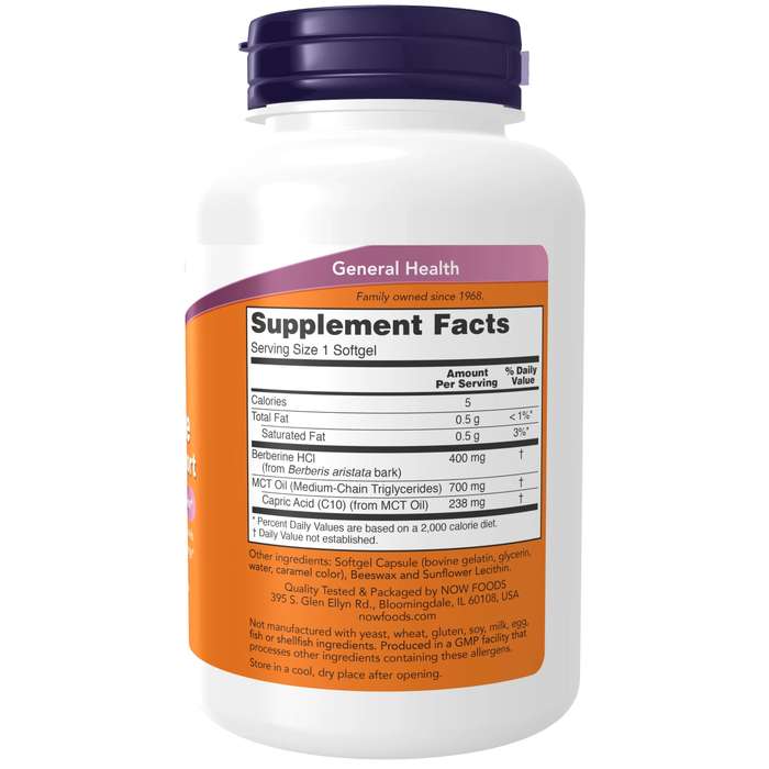 NOW Foods-Berberine (90 soft gels)