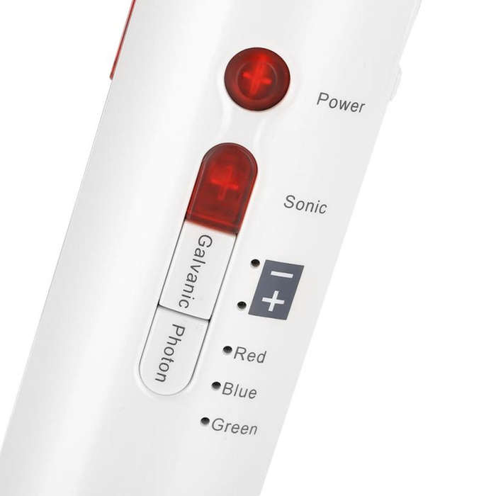 7 In 1 Ultrasonic Cavitation Body Fat Remover Cellulite Machine Electric Facial Massager - US Plug