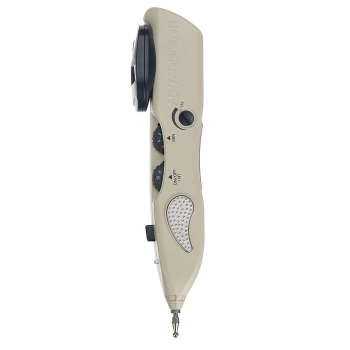 Handheld Rechargeable LCD Display Electronic Massager Acupuncture Pen Body Pain Relief Device