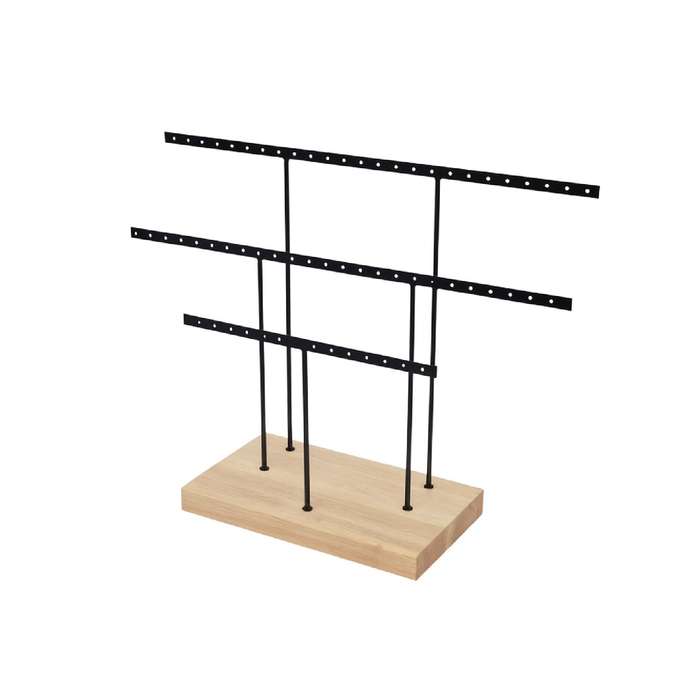 Black Tiered Earring Holder