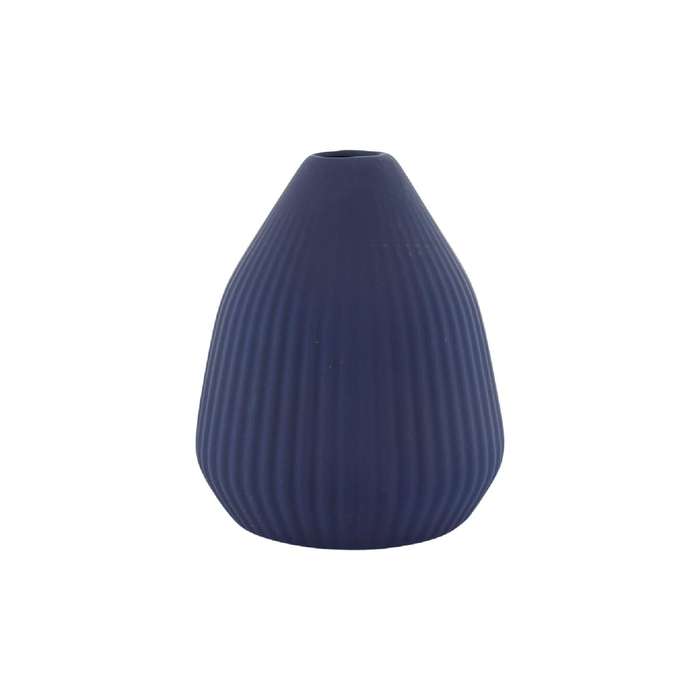 Navy Ceramic Vase