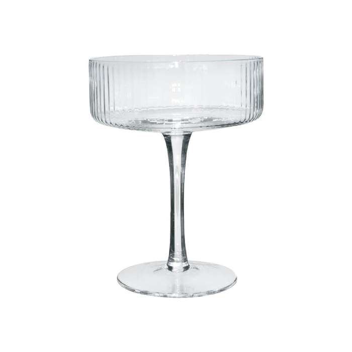 Ribbed Coupe Glass