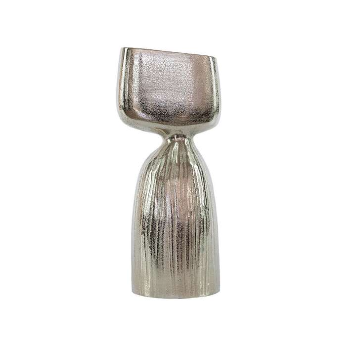 Silver Rough Nickel Vase