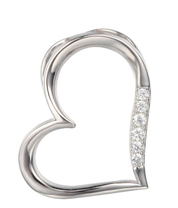 Sterling Silver Heart Pendant SP00008
