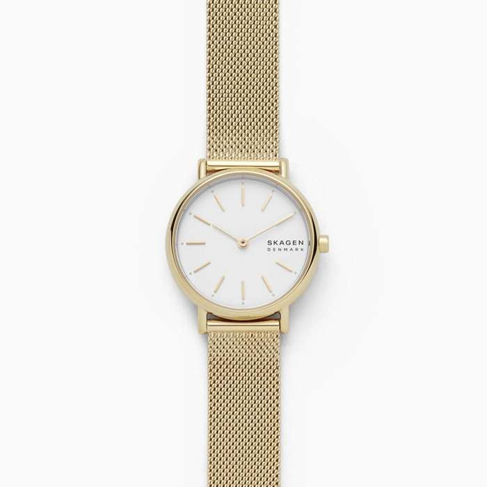 Skagen Signatur SKW2693 Ladies Gold On Mesh