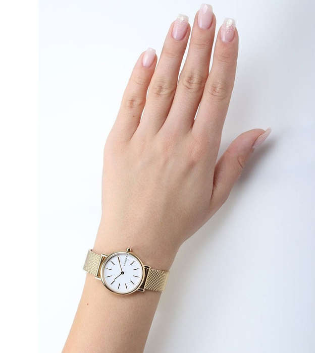 Skagen Signatur SKW2693 Ladies Gold On Mesh