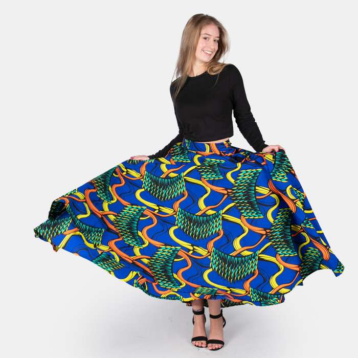 Women's Busi Wrap Cotton Skirt
