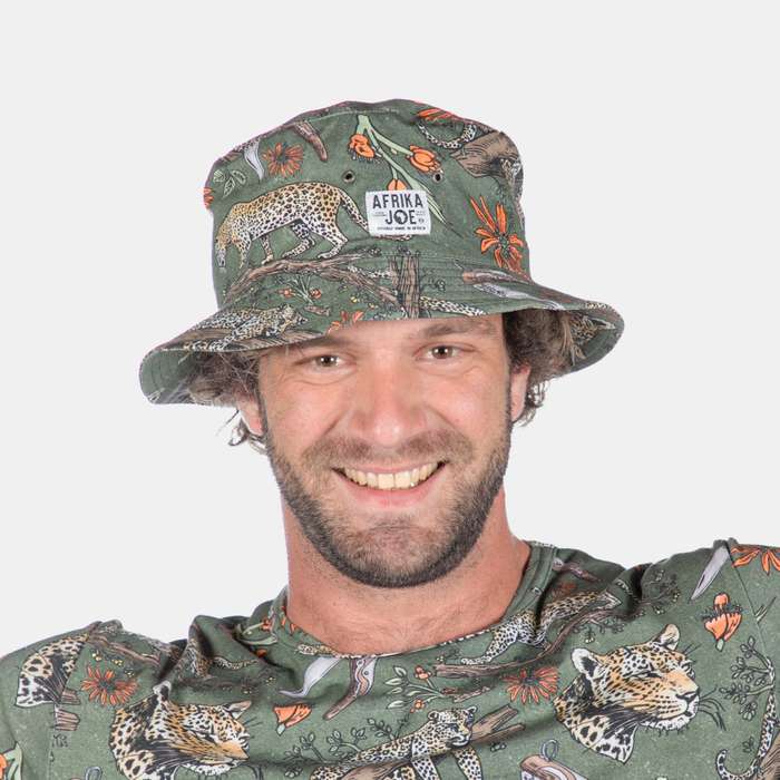 Leopard Pattern Bucket Hat