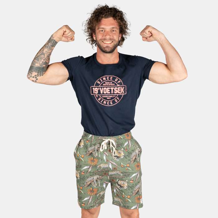 Men's Leopard Shorts
