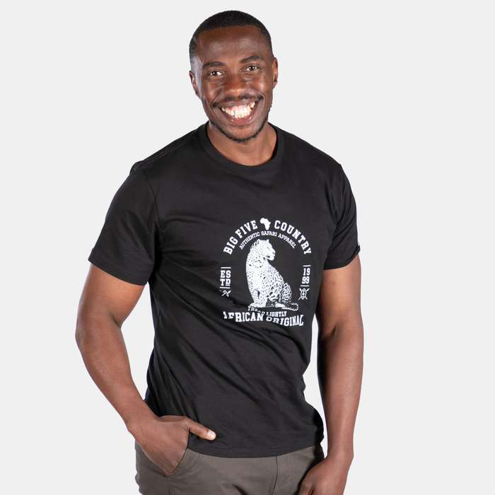 Men's Big 5 Leopard T-Shirt