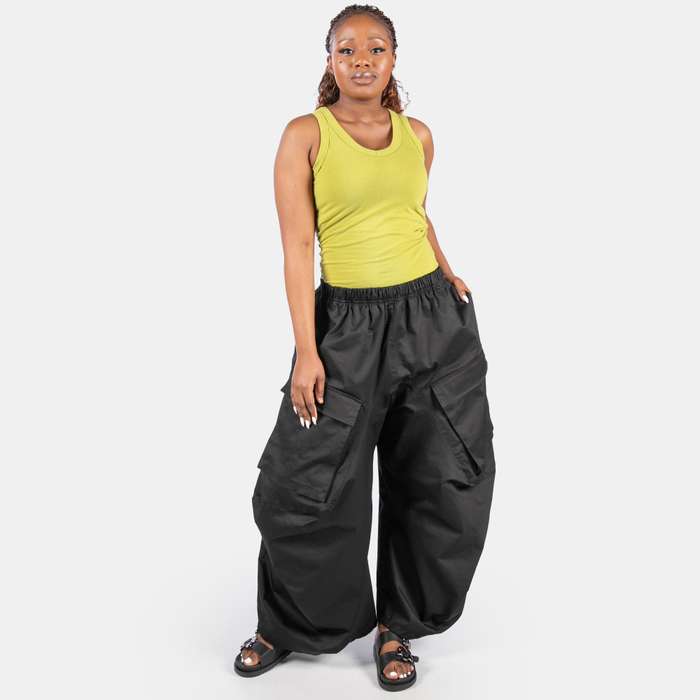 Ladies' Wide Cargo Pants