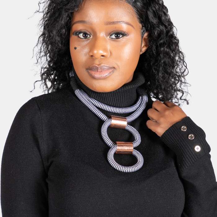 Two Hoops Necklace