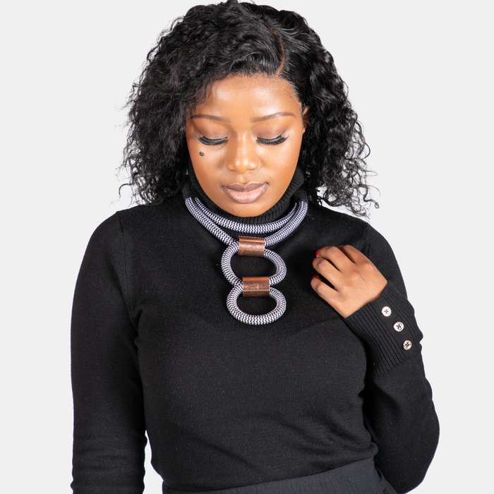 Two Hoops Necklace