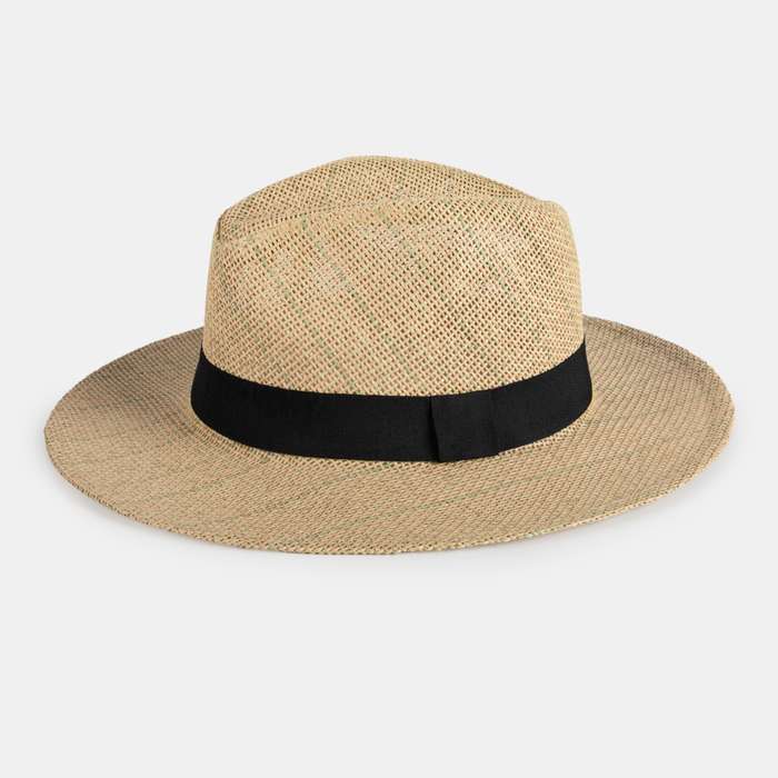 Unisex Natural Fibre Fedora