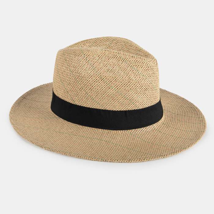 Unisex Natural Fibre Fedora