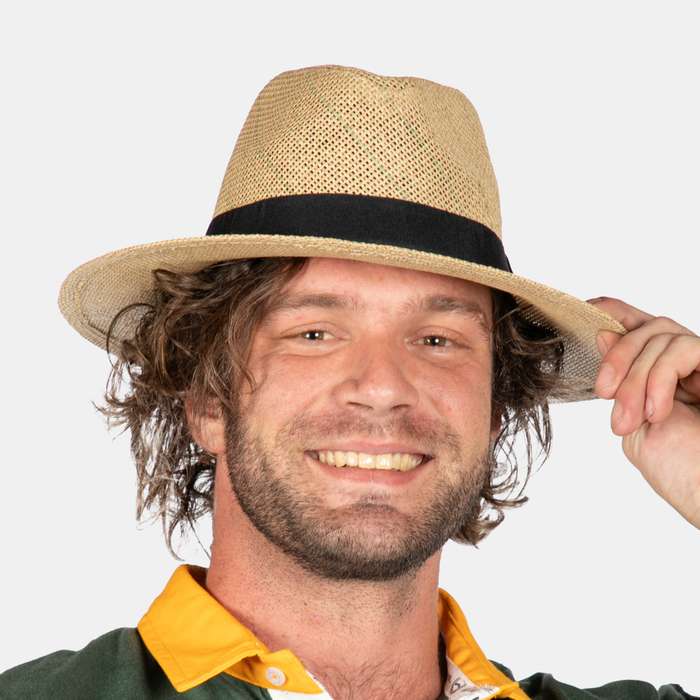 Unisex Natural Fibre Fedora