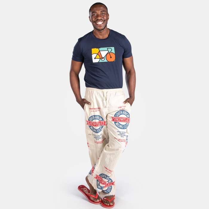 Uniquely South African Unisex Snowflake Bag Cargo Pants