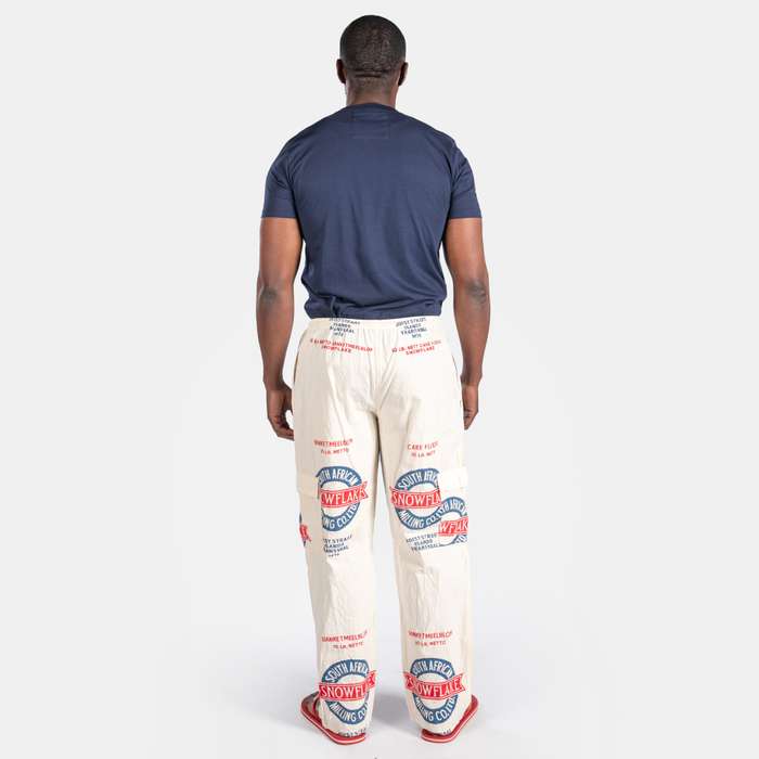 Uniquely South African Unisex Snowflake Bag Cargo Pants
