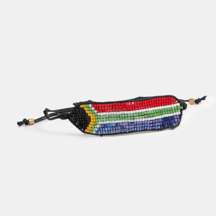 SA Flag Beaded Bracelet