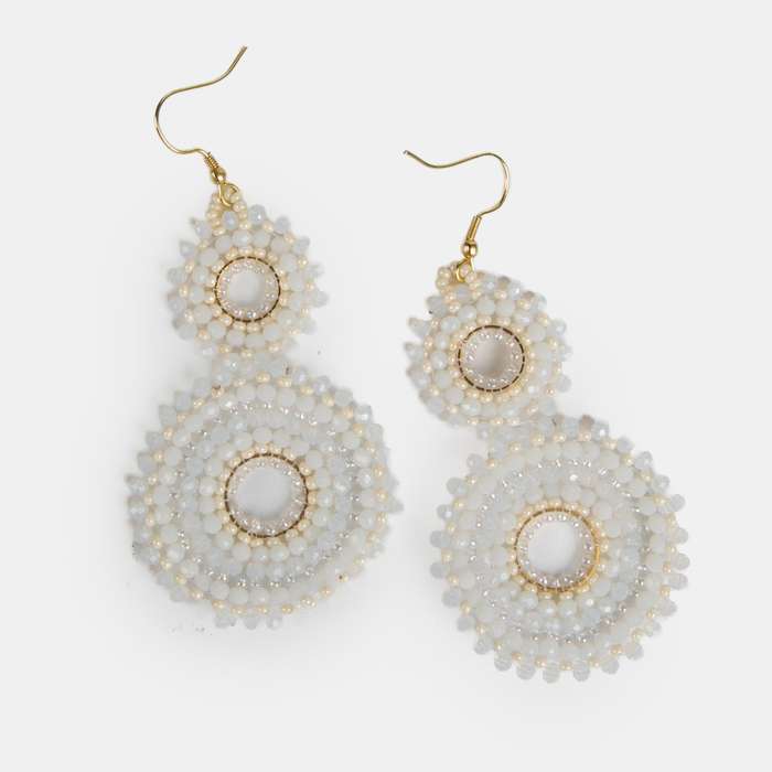 Audrey Double Drop Earrings