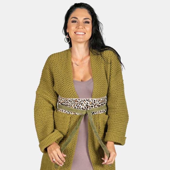 Ladies' Print Wrap Around Belt