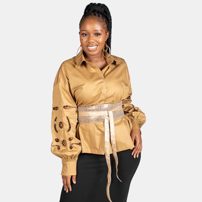 Ladies' Print Wrap Around Belt