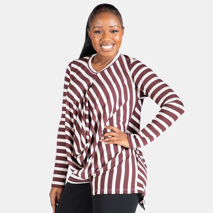 Ladies' Bianca Stripe Top