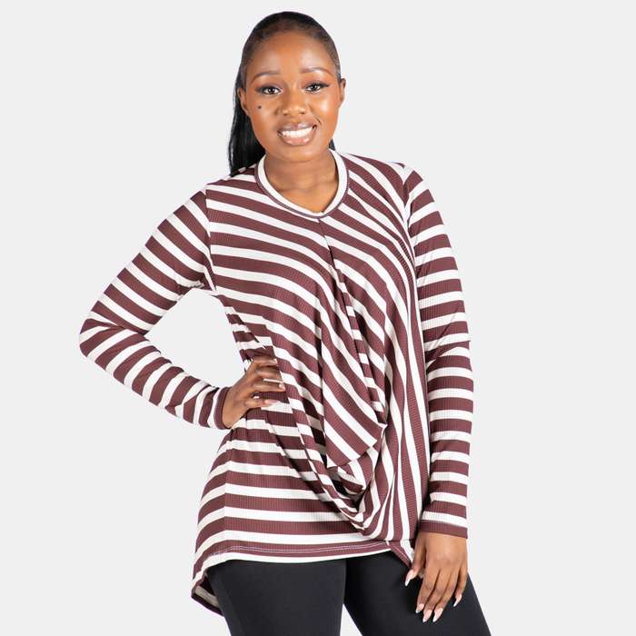 Ladies' Bianca Stripe Top