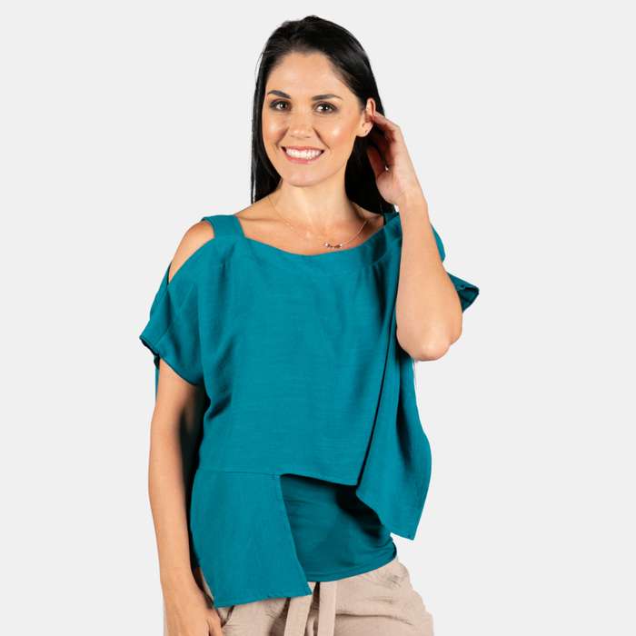 Woman's Boat Neck Conti Top