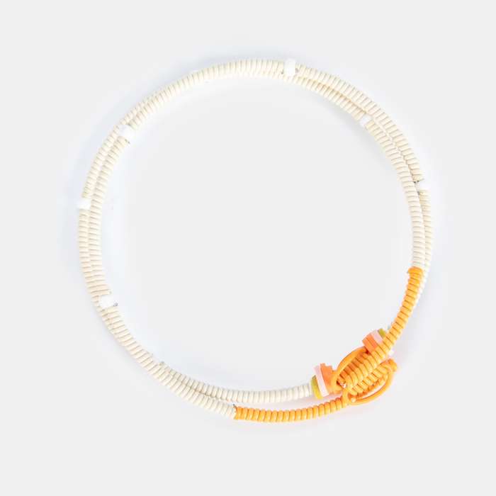 Women's Double Snake Bracelet Twist Scoobie Wire Design