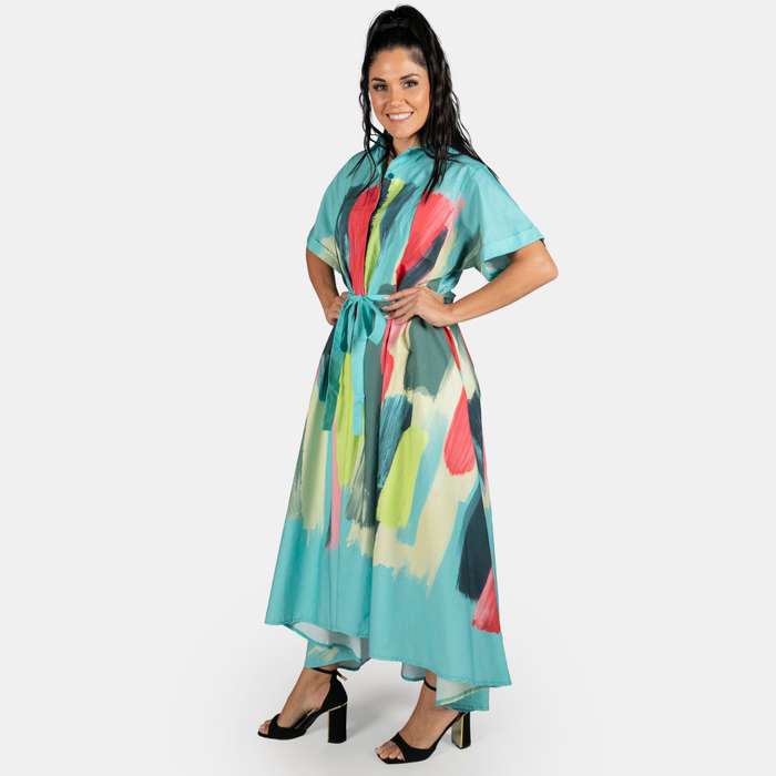 Ladies' Paint Stripe Dress