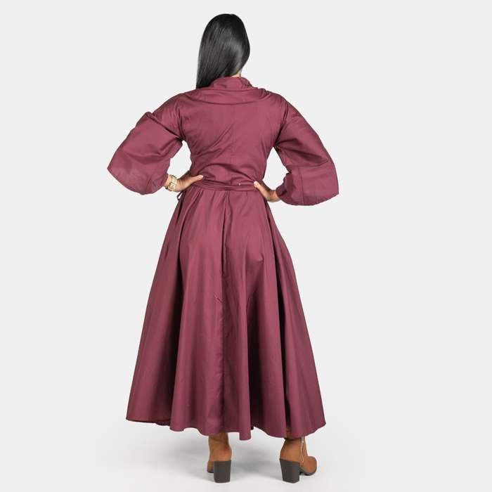 Ladies' Scarlet Wrap Dress