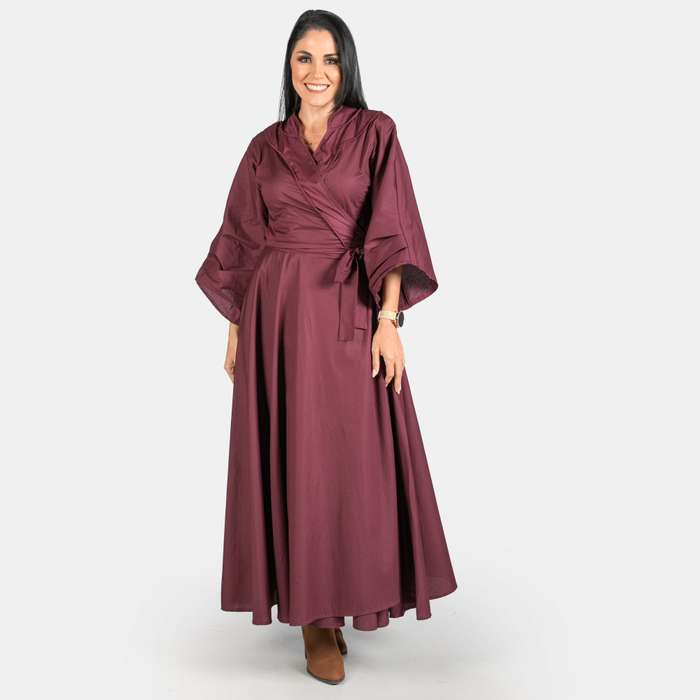 Ladies' Scarlet Wrap Dress