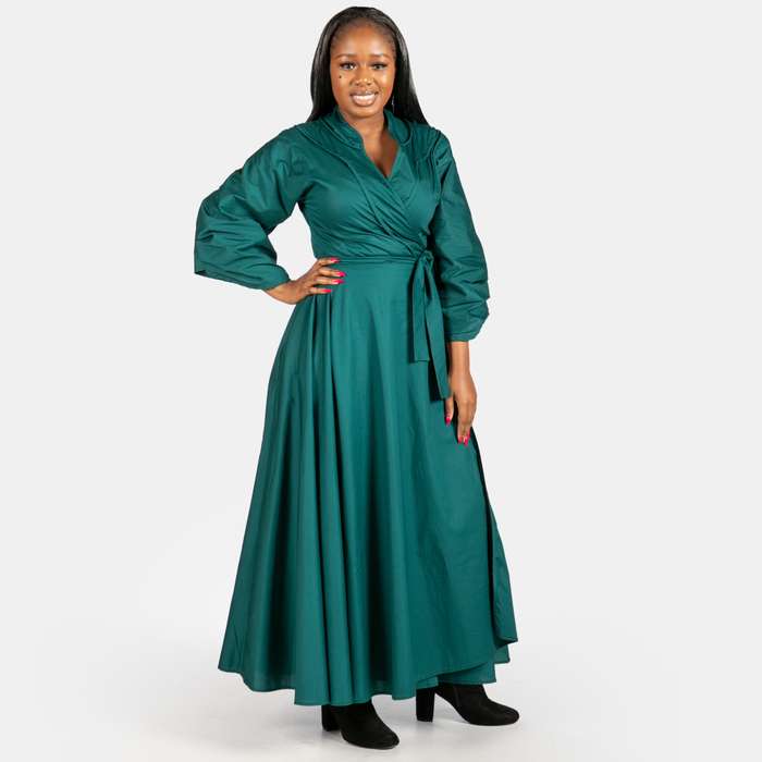 Ladies' Scarlet Wrap Dress